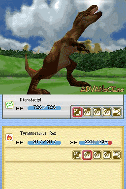 Fossil League Dino Tournament screenshot 3 for Nintendo DS